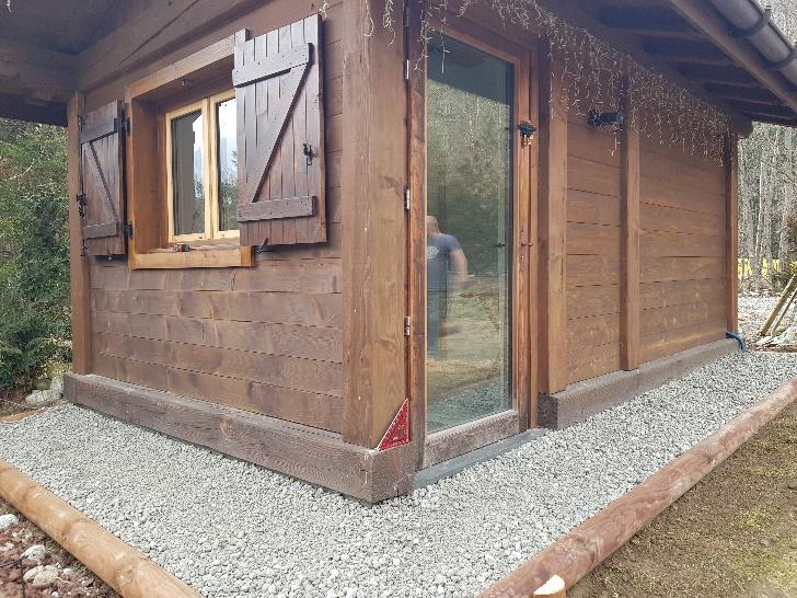 Sauna et mazot : Aménagement extérieur d’un chalet