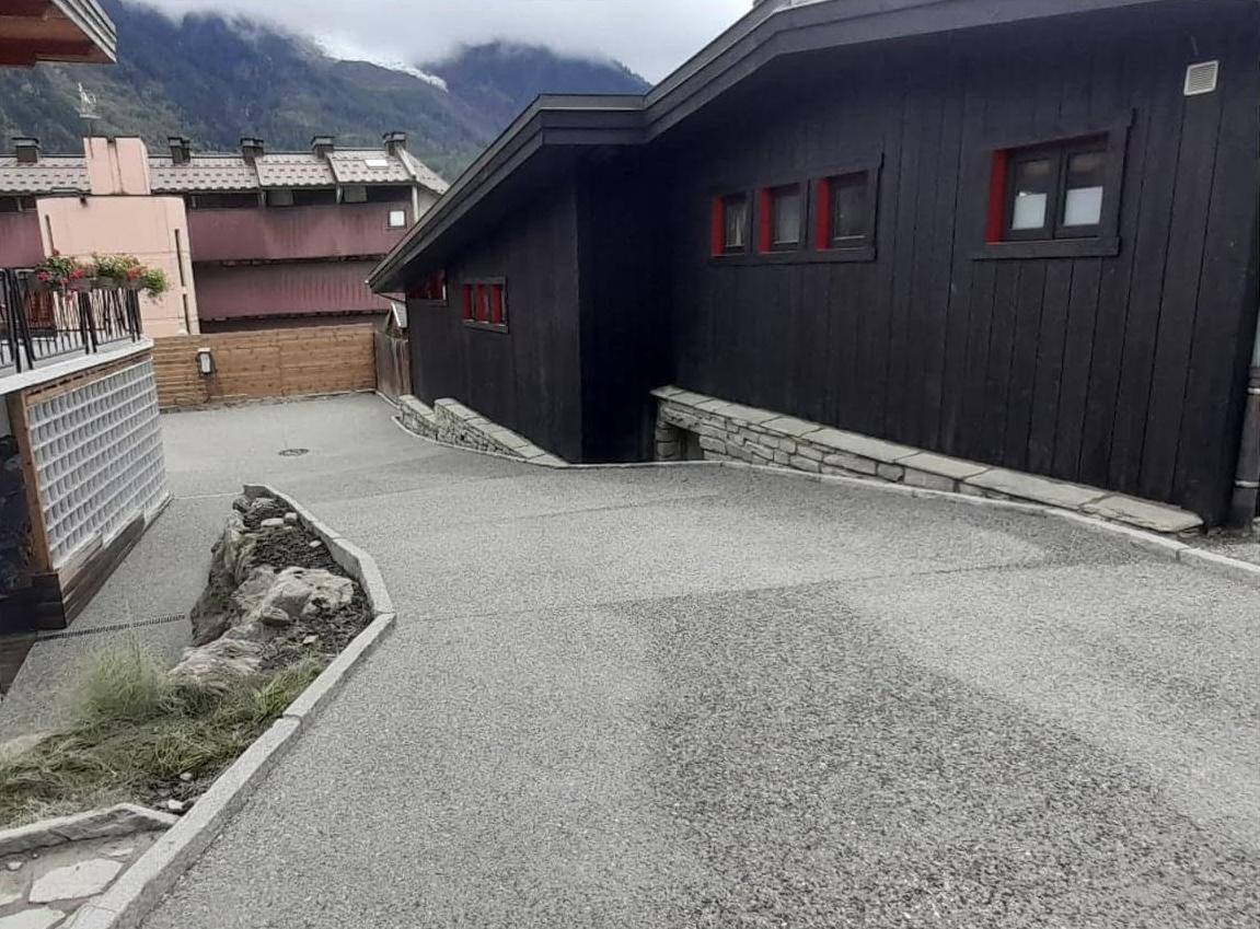 Chamonix : Aménagement extérieur d’une copropriété